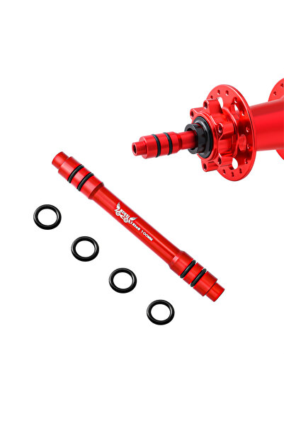 Choice 12 To 9 100mm Red MUQZI Thru Axle Adapter 12 to 9mm 110 135 142 148mm ...