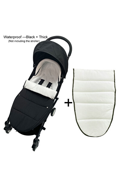 Choice3 Waterproof black X Universaln Stroller Footmuff Compatible with all Y...