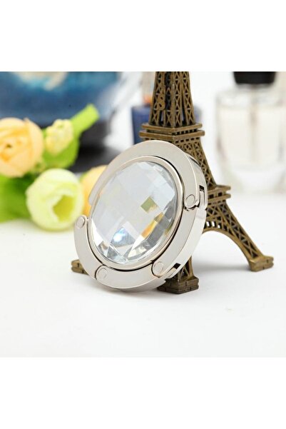 Choice WHITE Handbag foldable Bag Hook Purse Table Hanger Holder Alloy Fashio...
