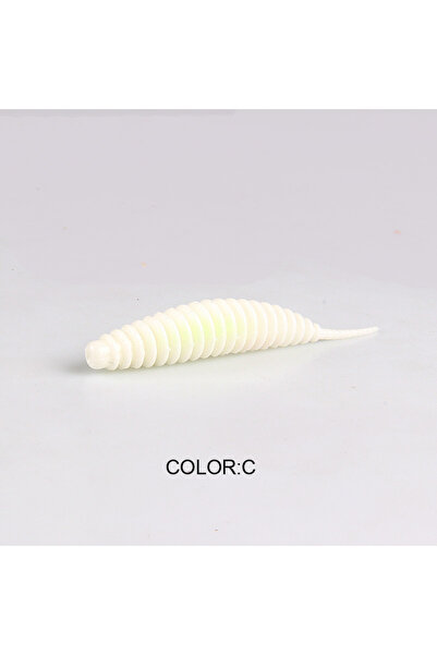Choice 35mm50pcs C 2023 Hot Supercontinent Worm Bait Soft Bait Tanta Fishy Sm...