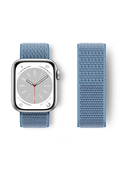Choice 41mm 40mm 38mm cape blue 27 Nylon Sport loop Strap For Watch Band 44mm...