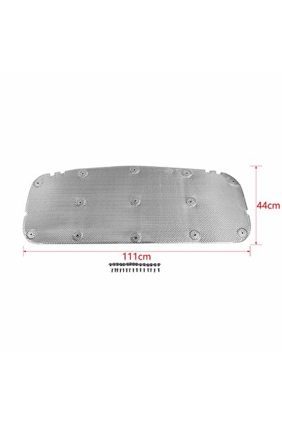 Choice Silver Car Engine Hood Heat Insulation Cotton Sound Deadener Cover for...