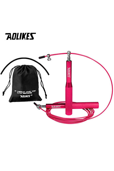 Aolikes 3203--Rose Crossfit Jump Rope Professional Speed Bearing Skipping Fit...