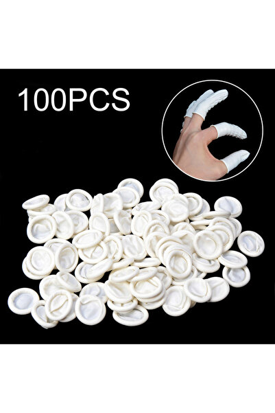 Choice 100 PCS 200 Pcs Disposable Finger Cover Natural Gloves Non-slip Latex ...