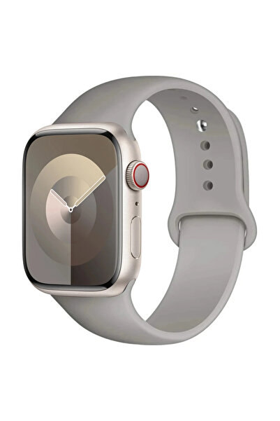 Choice 38mm-40mm-41mm S-M 23 stone gray Silicone Band For Watch strap 44mm 45...