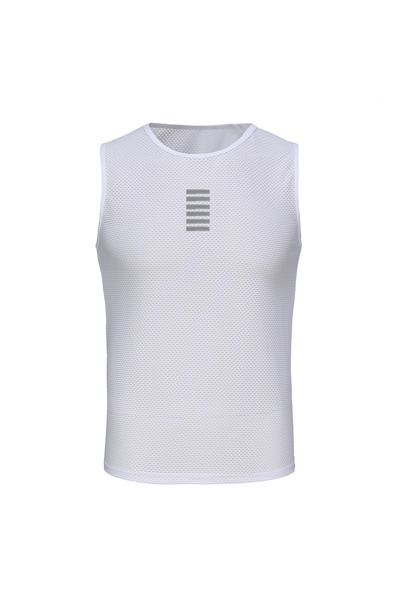 Choice L Reflective-White Rsantce 2023 Cycling Base Layer Sleeveless MTB Bike...