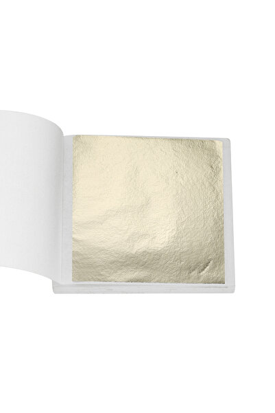 Choice14 Champagne silver 100Pcs Imitation Gold Foil Paper Leaf Gilding Sheet...