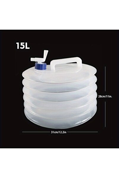 Choice 15L 5/10/15L portable collapsible bucket emergency water storage colla...