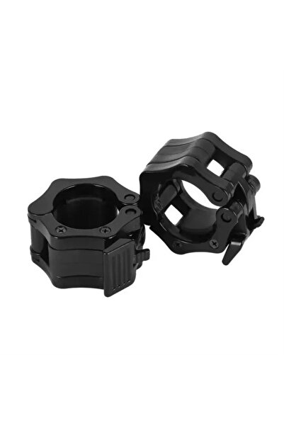 Choice5 50mm black pair 25/50mm Safety Dumbbell Clip Quick Release Fixed Dumb...