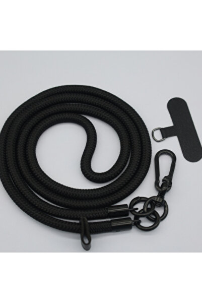 Choice Black Fashion Shoulder Strap Phone Necklace Lanyard Wrist Straps with ...