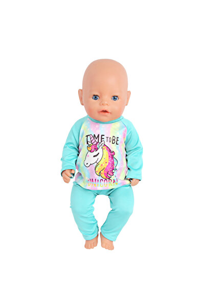 Choice CL-0487-3 Doll Clothes Pajamas For 43cm Baby New Born&American 18 Inch...