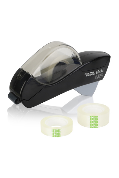 Choice4 black Eagle Automatic Tape Dispenser，With Two Rolls Of Tape，No Batter...