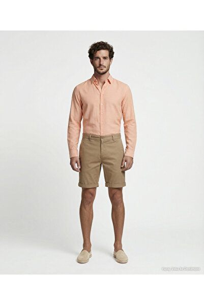 Yargıcı Regular Normal Bel Bermuda/Shorts