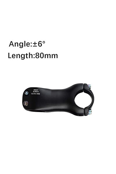 Choice 6 Degree 80mm Elitaone Bicycle Stem Carbon Fiber MTB/Road Bike Stem 6/...