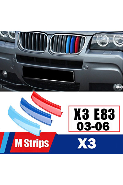 Choice4 X3 03-06 3pcs Car Front Grille Strip For BMW X3 E83 2003-2010 F25 201...