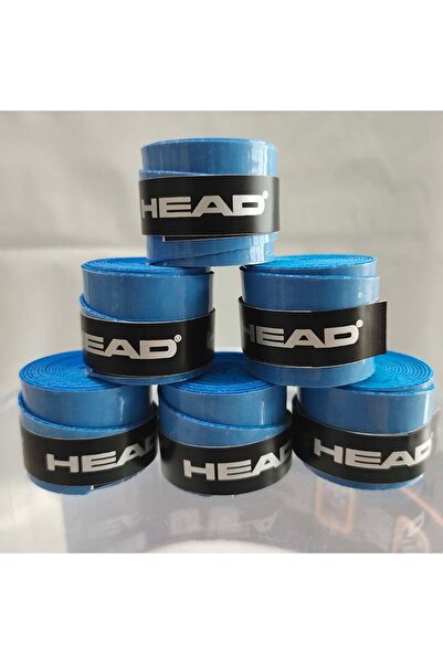 Choice sticky blue 6 Pieces Original HEAD Overgrip Anti Slip Tennis Racket Sw...
