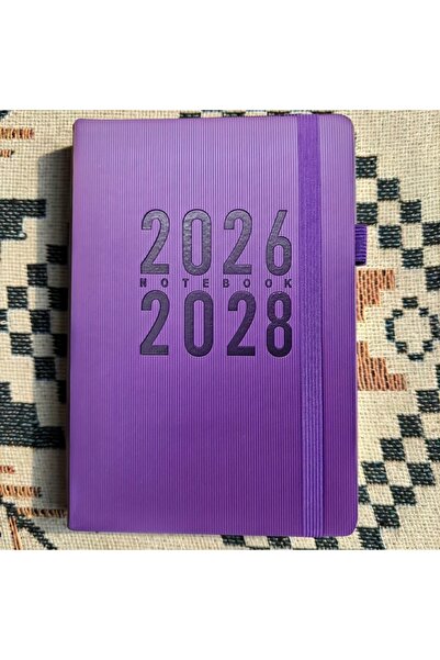 Choice تقويم شهري بنفسجي اللون لمدة 3 سنوات (2026-2028 - من يناير إلى ديسمبر)...
