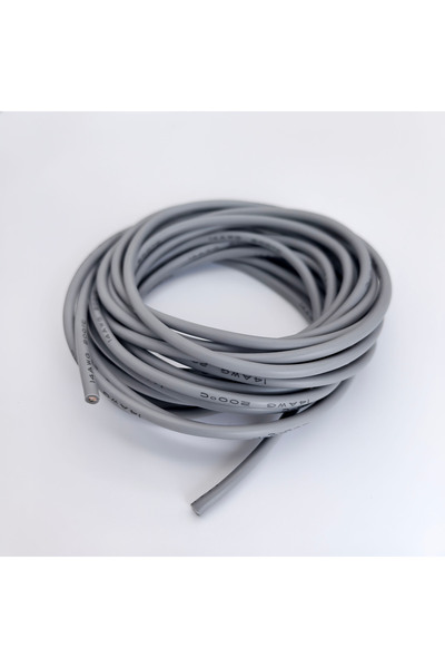 Choice73 3m 16 AWG Dark Gray 14/16/18/20/22/24/26/28/30 AWG Silicone Electric...