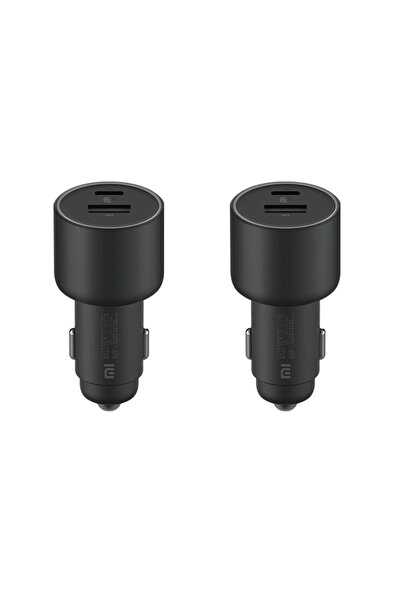 Choice XIAOMI 2PCS Mi Car Charger 100W MAX 1A1C Fast Charging Dual-port USB-A...