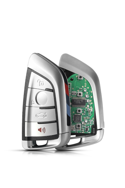 Choice8 مفتاح تحكم عن بعد KEYYOU 4 أزرار 433 ميجا هرتز كروم 315/433/868 ميجا ...