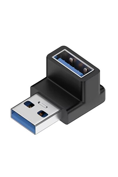 Choice D USB 3.0 Male to Female Right Angle Extension Adapter 90 Degree USB C...
