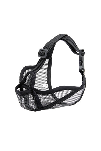 Choice20 XXS Black Dog Muzzle for Short-snouted Dogs Preventing Barking Frenc...