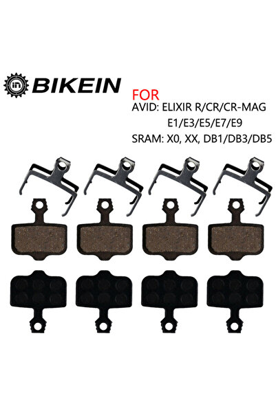 Choice 4 pairs resin 4 Pairs Resin/Ceramic/Full Metal Bike Disc Brake Pads Fo...