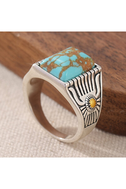 choice2 6 Silver Plated B299 Vintage Exquisite Hand Carved Inlaid Square Synt...
