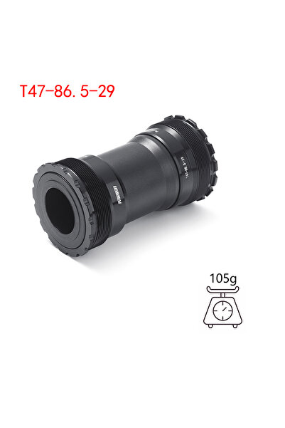 LINGMAI B-T47-DUB(86.5MM) Bicycle Bottom Bracket Ceramic Bearing BB T47 Threa...