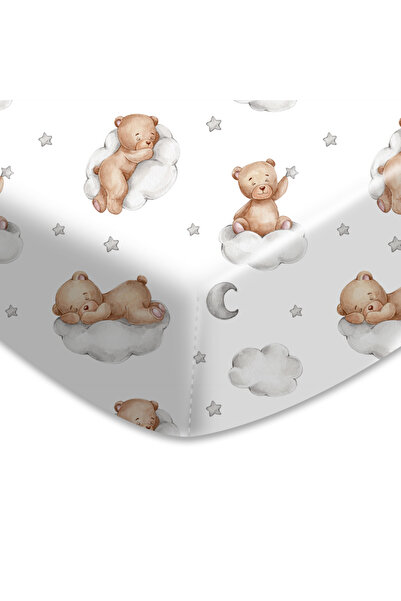 Choice SMT2092-MM02 Happyflute Baby Bassinet Sheets Breathable Cozy Fitted Ma...