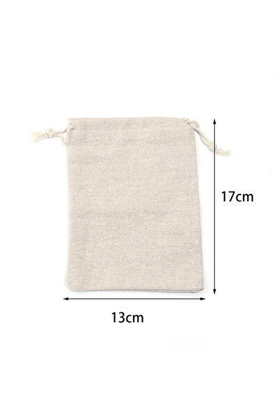 Choice 13X17mm 10pcs 5-10pcs Cotton Bags Gift Drawstring Pouch Gift Box Packa...