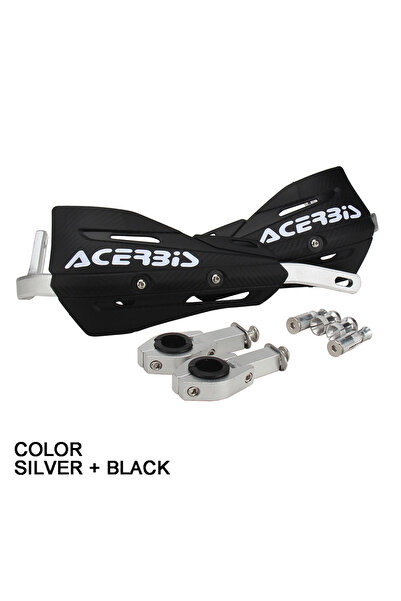 choice2 Black 2 22 28mm Hand Guard Handguard Protector For Yamaha KTM EXC SXF...