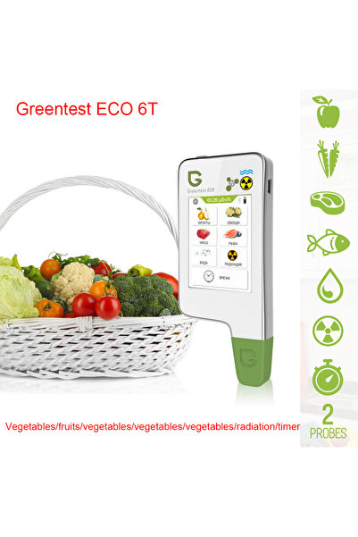 Choice ECO 6T White Greentest ECO 6T Food Tester Capacitive Screen Timer All-...
