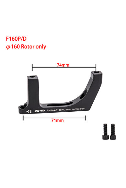 ZTTO Front 160mm adapter Disc Brake Mount Adapter A B Fork Frame Adapter Road...