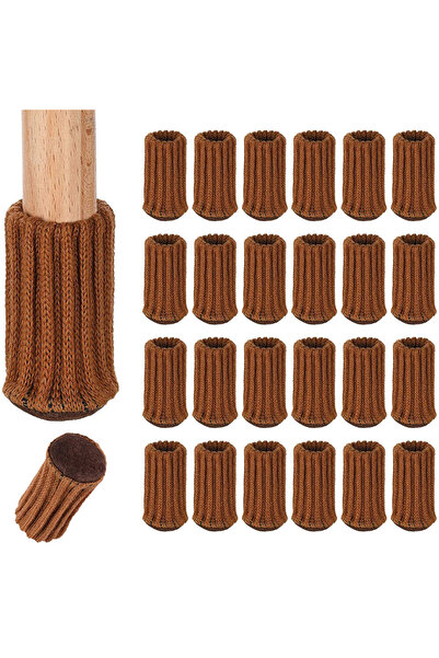 Choice Coffee 24PCS Chair Leg Socks High Elastic Chair Leg Floor Protectors w...