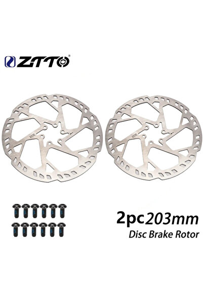 Choice5 2.3x203mm disc 2pcs 2.3mm Thicken MTB E-Bike Disc Brake Rotor Stainle...