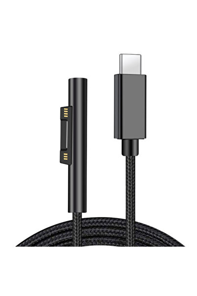 Choice 1.5M Braided Charging Cable 15V 3A for Microsoft Surface Pro 7 6 5 4 3...