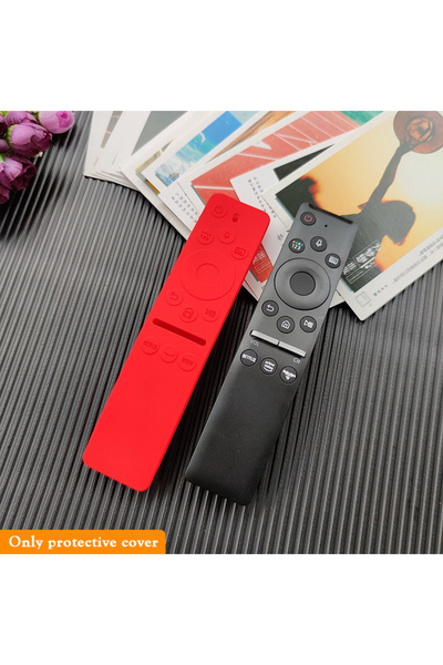 Choice Red TV Remote Control Dust Cover Silicone Protective Case For BN59-013...