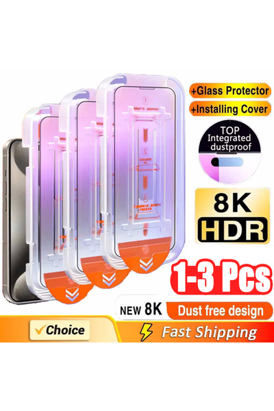 Choice9 High Definition 1PCS For iPhone 13Pro Max 1-3Pcs Oleophobic Coating D...