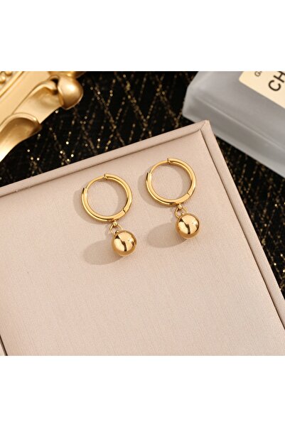 Choice Gold-color Gold Color Sphere Dangle Earrings Jewelry for Women with Hy...