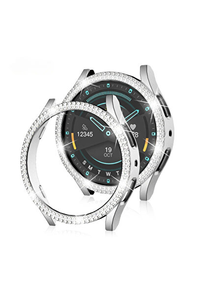 Choice Galaxy Watch6 40mm Silver Diamond watch Case for Watch4 5 6 7 40/44mm ...