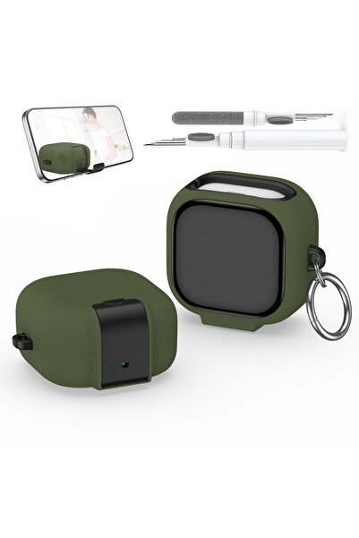 Choice25 For Galaxy Buds 4Pro Dark Green with Pen Secure Lock for Buds 4/4 Pr...
