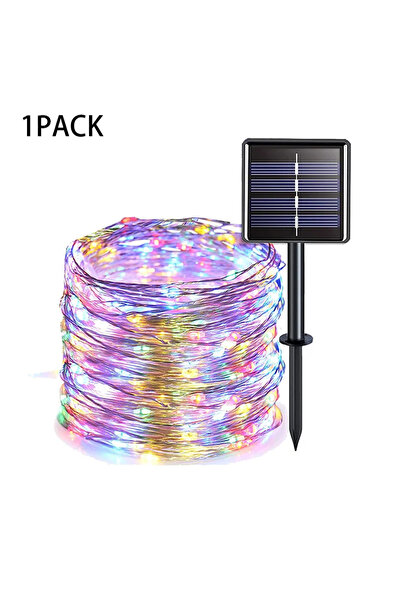 Choice 7m50leds 1pc multicolour 102M/52M/32m/22m/11m/7m Solar LED Light Outdo...