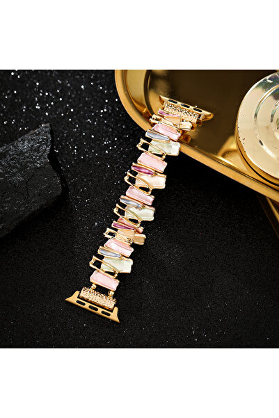 Choice 38mm 40mm 41mm Gold Dopamine Strap For Watch 9 8 7 6 5 4 SE UItra 2 Ge...