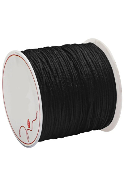 Choice 0.8mm black 1 Roll Woven Jade Thread Jewelry Beaded Accessories DIY Ma...