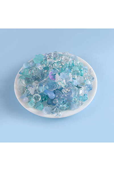 Choice4 40g Blue Newly Upgraded 11 Color Mixing Style Candy Color Acrylic Bea...
