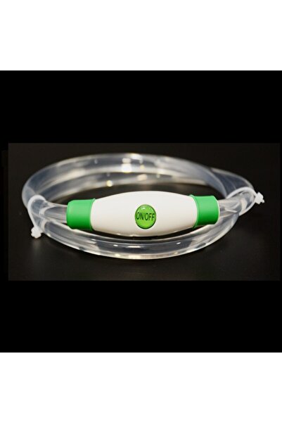 Choice 70cm Green LED Dog Collar Rechargeable 3 Working Mode More Lighter Max...