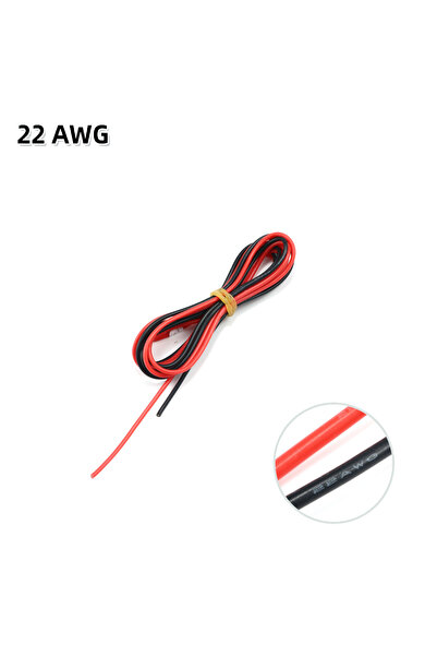 Choice 22AWG 2 meter Silicon Wire 8 10 12 14 16 18 20 22AWG Heatproof Soft Si...