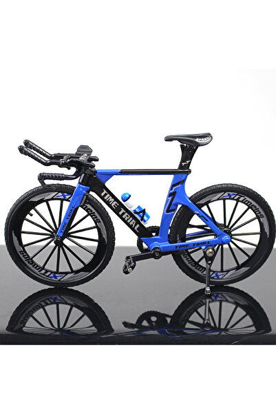 Choice Blue foam box Mini 1:10 New Model Alloy Bicycle Diecast Finger Mountai...