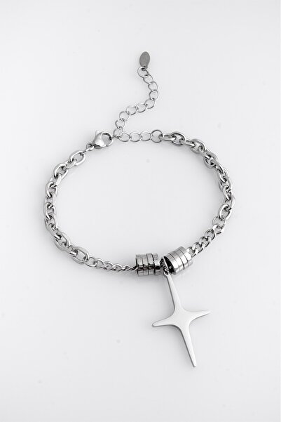 Crupt Studio 316L Steel Northline North Star Men's Bracelet